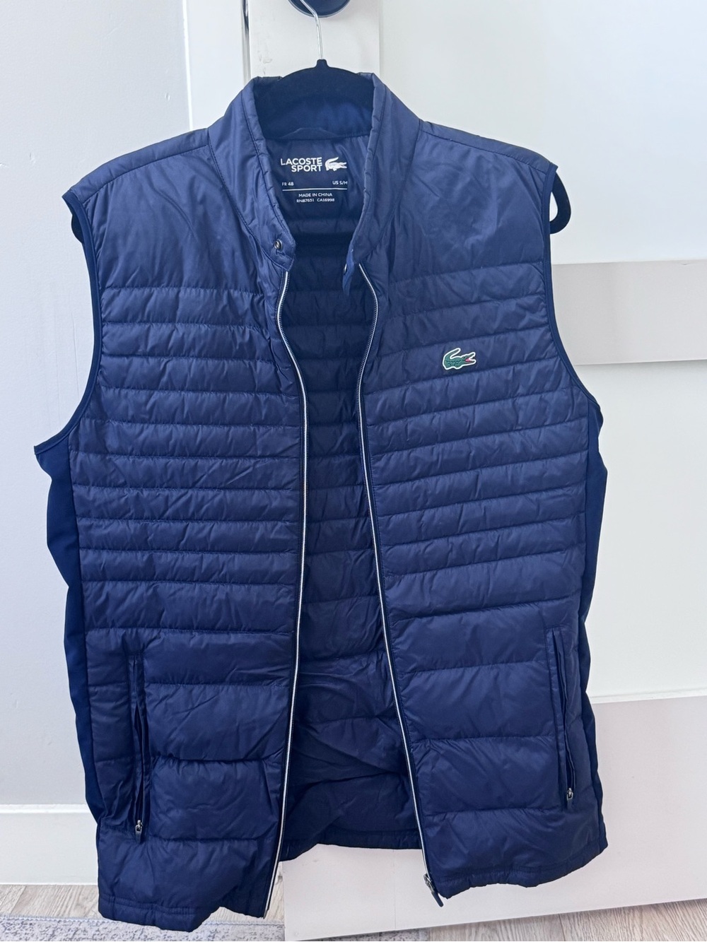 Men's Lacoste Quilted Puffer Vest